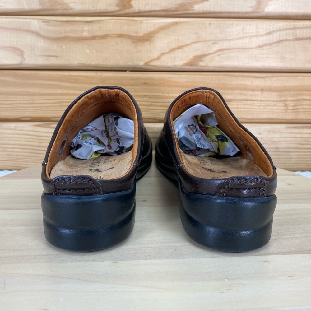 BIRKENSTOCK Footprints Women's Leather Mules Shoes Loafers Casual Flats 37 EUR - Picture 9 of 12